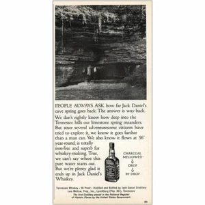 1975 Jack Daniels: People Always Ask Vintage Print Ad - Picture 1 of 1