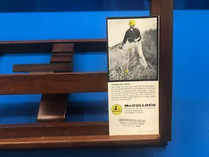 McCulloch Brushcutter Ad, 1956 - Picture 1 of 2