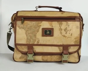 Vintage Laptop Shoulder Bag By Pioneer Express Retro Style Travel Statement Bag - Picture 1 of 11