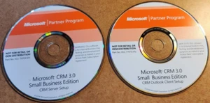 Microsoft CRM 3.0 Small Business Edition Server Setup/Outlook Client Setup + KEY - Picture 1 of 1