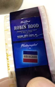 Vintage Reels in Metal Canister Robin Hood - Picture 1 of 8