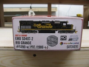ScaleTrains HO EMD SD40T-2 Rio Grande D&RGW #5390 W/DCC & Sound - Picture 1 of 4