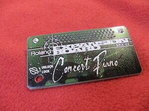 Roland SRX-02 Concert Piano EXPANSION BOARD Perfect Working Tested / DHL, FedEx