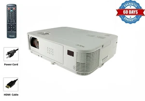 3200 Ansi Projecteur DLP HD HDMI 1080p pour Powerpoint Vidéo Présentation * / - Photo 1/6