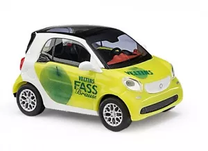 Busch 50714 - 1/87/H0 Smart Fortwo Coupè - Veltins Fassbrause Apfel-Kräuter - Foto 1 di 1