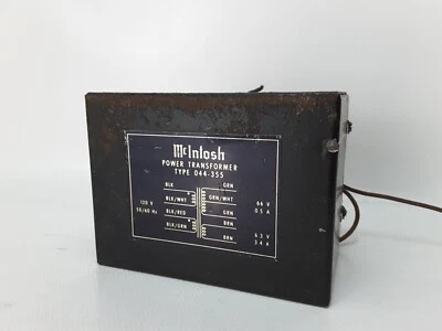 PIEZAS SINTONIZADOR MCINTOSH MR 78 FM: TRANSFORMADOR ELÉCTRICO O44-355 Foto 1 de 4