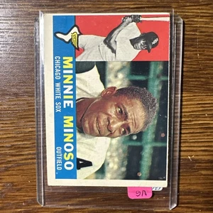 1960 TOPPS  MINNIE MINOSO #365   VG +  Chicago White Sox  recent HOF  💥⚾💥 - Picture 1 of 12