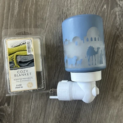 Scentsy Holy Night Plug In MINI Wax Warmer ~ RETIRED  Nativity Christmas - Image 1 of 4