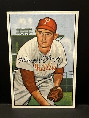 1952 Bowman Mid-Hi Grade Set Break #125 Howie Fox Ex - Image 1 of 2