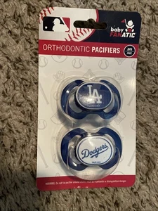 Los Angeles Dodgers 2er Pack Baby Schnuller - Bild 1 von 2