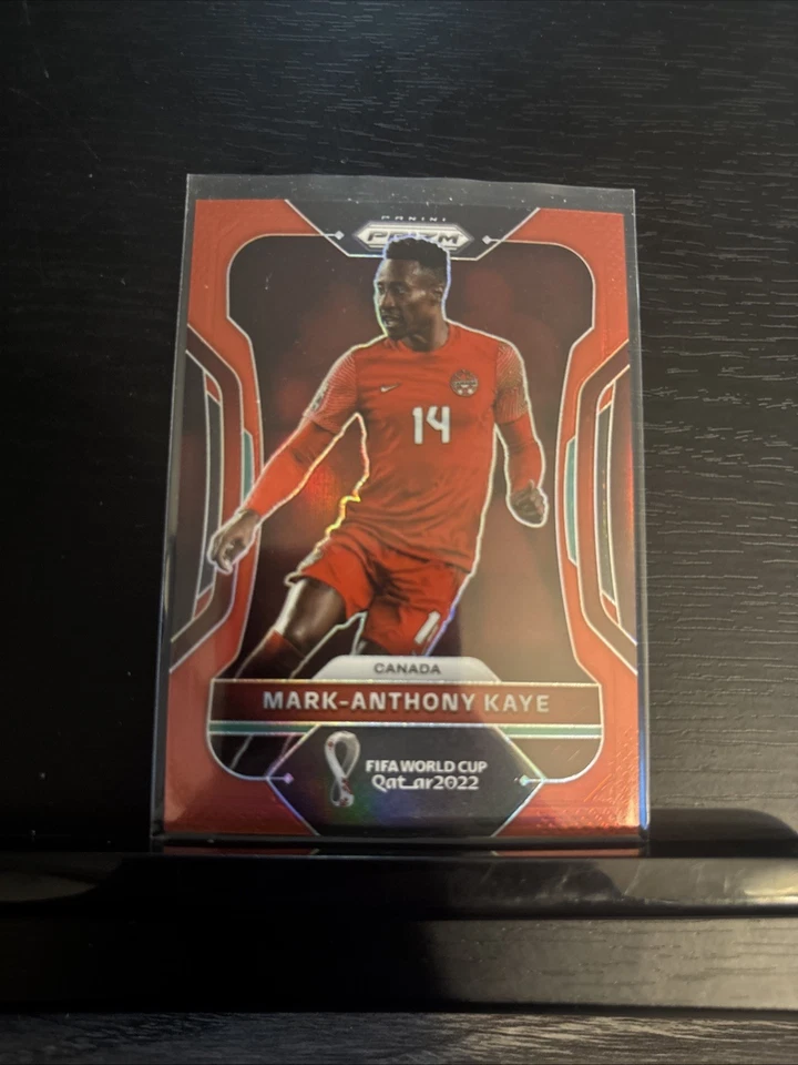 Mark-Anthony Kaye 2022 Prizm FIFA World Cup Prizms Red /399 Canada - Image 1 of 1
