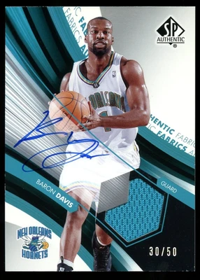 CAMISETA BARON DAVIS 2004-05 SP TELAS AUTÉNTICAS USADA EN JUEGOS AUTOMÁTICA 30/50 Foto 1 de 2