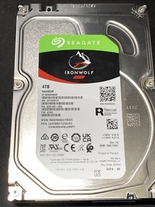 Not Working Seagate IronWolf ST4000VN008 4TB 5900RPM SATA3 64MB Hard Drive 3.5" - Picture 1 of 2
