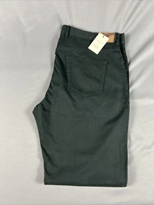 Pantalones de golf Peter Millar Crown Ultimate Sateen 38 x 34 negros modales nuevos con etiquetas precio de venta sugerido por el fabricante 170 USD Foto 1 de 4