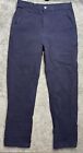 Adsum Blue Pant Size Small Casual Style Zip Pants