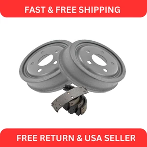 Rear Brake Drums & Shoes Kit Set for Buick Chevy Oldsmobile Pontiac - Picture 1 of 5