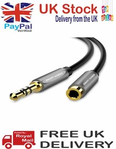 3.5mm Headphone Extension Cable, Cable Creatio 3.5mm Male to Female Stereo Audio - Picture 1 of 1