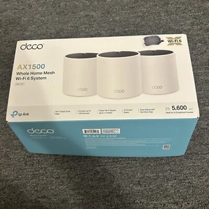 Sistema de enrutador WiFi 6 malla para toda la casa TP-Link Deco X15 blanco AX1500 - Imagen 1 de 5