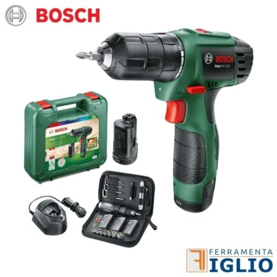 Trapano Avvitatore a Batteria 2 Velocità 2 Batterie Litio 12V + Valigetta e 38pz - Immagine 1 di 4