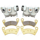 Front Left Right Brake Calipers for Polaris RZR 1000 XP/XP 4/S4 2014-2020 w/Pads