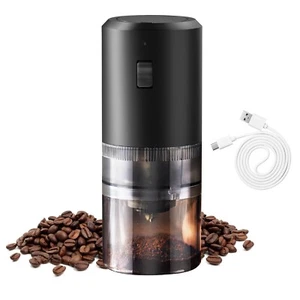 New Electric Cordless Coffee Grinder - Rechargeable with 5 Coarseness Levels - Picture 1 of 5