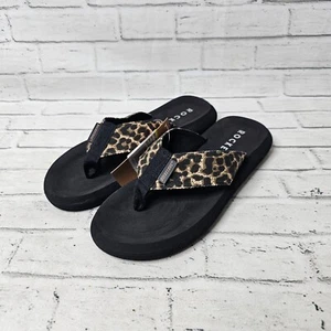Sandalias de playa Rocket Dog para mujer Spotligh Tampa leopardo Reino Unido 6 espuma marrón - Imagen 1 de 6