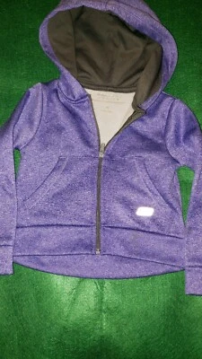 Jaqueta Sketchers Active Baby com capuz roxa tamanho 18 meses - Imagem 1 de 4