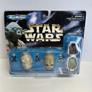 1996 Star Wars Micro Machines 68020 Bid Fortuna Figrin D'an Scout Trooper Galoob - Bild 1 von 7