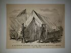 Secession Prisoner Provost Marshal Office 1882 Civil War Print Sketch