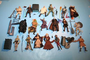 STAR WARS 2002 AOTC FIGURES PADME SOLO COUNT DOOKU ANAKIN LOOSE WEAPON HASBRO - Picture 1 of 391