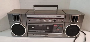 Vintage PANASONIC #RX-C37 Boom Box Portable Stereo Component System 80s Cassette - Picture 1 of 11