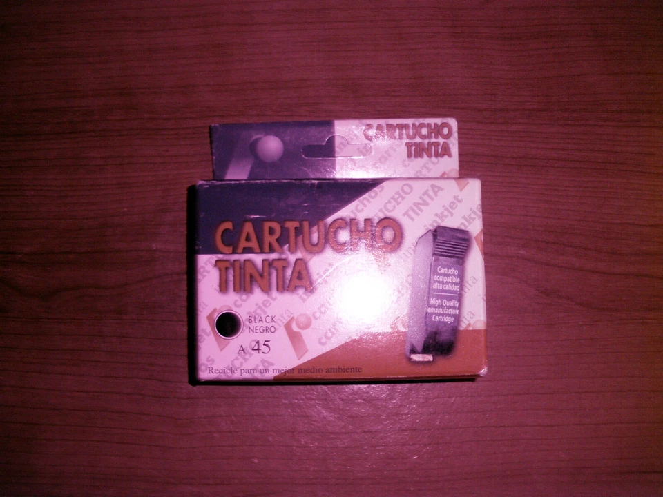 Cartucho de tinta negro compatible hp  deskjet ,hp Desingjet,hp officejet  - Imagen 1 de 1
