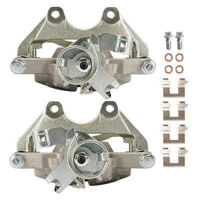 2x Rear Disc Brake Calipers w/ Bracket for Buick Lucerne Cadillac DTS 2006-2011 - Image 1 of 4