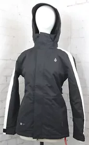 Volcom Westland Insulated Snowboard Jacket, Women's Extra Small XS, Black New - Picture 1 of 6