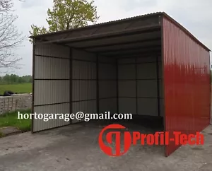 Gerätecontainer Lagerraum Blechgarage Geräteraum Metallgarage Einzelhalle* - Bild 1 von 5