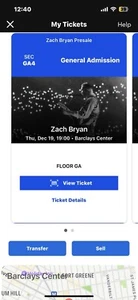 Zach Bryan Tickets - Picture 1 of 1