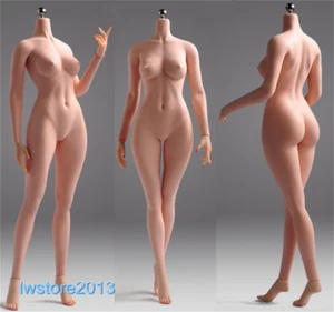 YM505 1/6 Plump Girl Flexible 12" Female Action Figure Body Hands Foot Toys Doll - Picture 1 of 13
