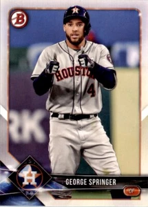 2018 Bowman George Springer . Houston Astros #14 - Picture 1 of 2