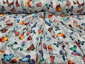 "Butterfly, Insect, and Moth Print Fabric – Spoonflower Artwork by the Yard" - Picture 1 of 12
