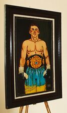 TODD WHITE (b.1969) Limited Edition Print of Boxer Triple G 'The Fighter' + COA