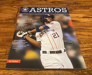 May 2014 Houston Astros Game Day Program Magazine Dexter Fowler Mint Condition - Picture 1 of 3