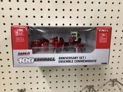 Ertl 1/64 Case IH Anniversary Set of six Farmall Tractors - Image 1 of 4