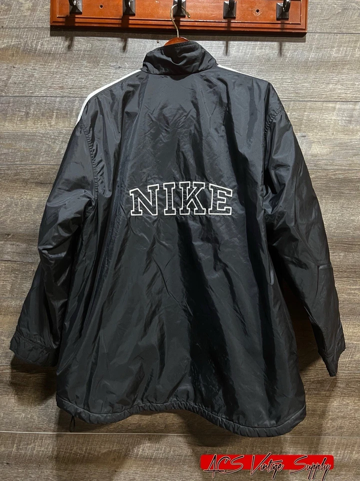 Vintage Nike Black Puffer Jacket - Image 1 of 4