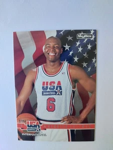 NBA 1994 Skybox Team USA International - Derrick Coleman Basketball Card #37 - Picture 1 of 2