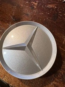Mercedes Center Wheel Cap Silver for 1984-2016 Most Models - Picture 1 of 1