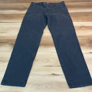 Levi's XX Chino Standard Taper Herren 30x30 verwaschen schwarz Freizeithose - Bild 1 von 9