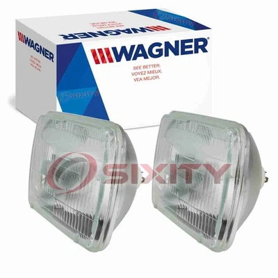 2 bombillas de faros Wagner de haz alto y bajo para Buick Century Opel ij 1978-1991 Foto 1 de 4