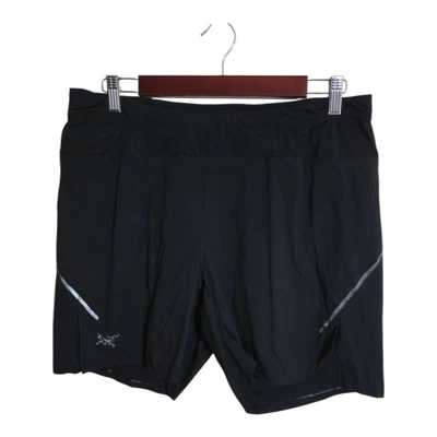 Pantalones Cortos para Correr Arc'teryx Para Hombre Medianos Reflectantes Forrados Atléticos Ligeros Brea Foto 1 de 4