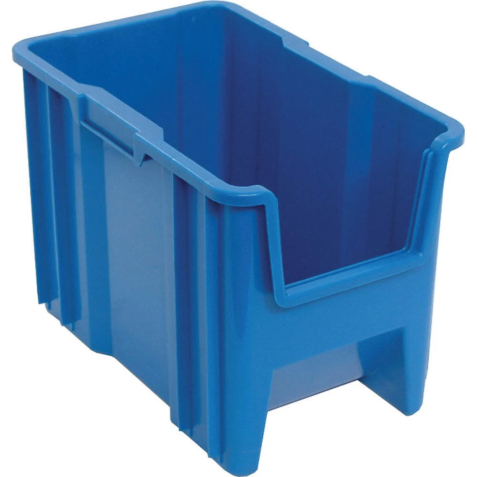 QUANTUM STORAGE SYSTEMS QGH600BL Bin,Blue,Polypropylene,12 1/2 in 11M617 - Image 1 of 1