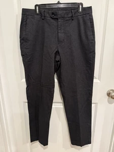 Pantalones de vestir Bonobos para hombre 33x30 gris carbón frente plano informales - Imagen 1 de 9